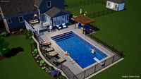 House with dog fence pergola shed4_001